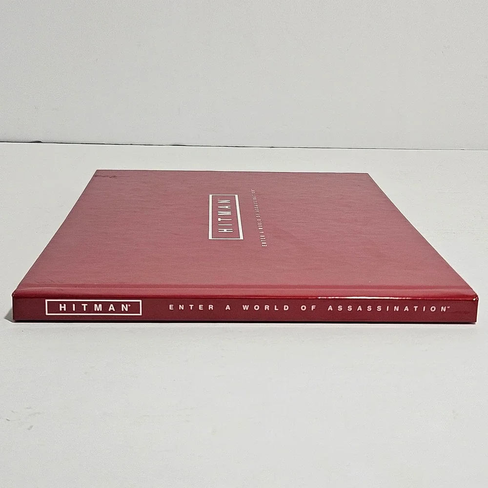 Hitman Enter a World of Assassination Hardcover Art Book Square Enix Agent 47